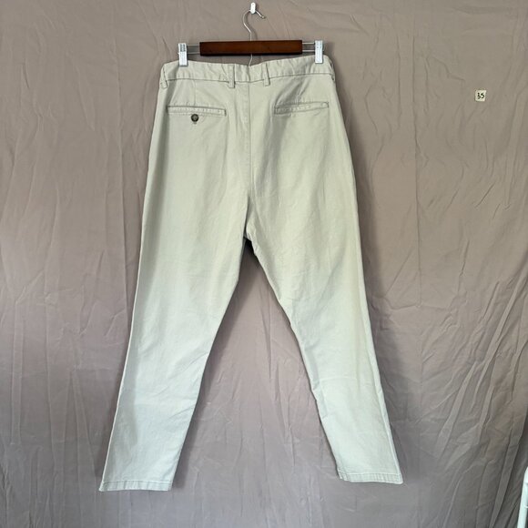 Old Navy Men's Slim Rotation Chino Pants Khaki 34X40 Work Office - Picture 6 of 14